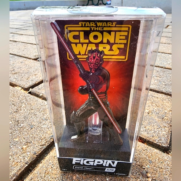 New FigPin Disney Star Wars The Clone Wars Darth Maul #519 - Picture 1 of 3